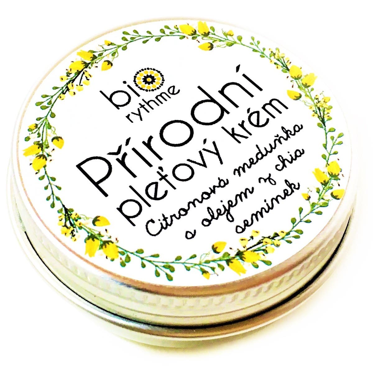 Biorythme Osvěžující krém na mastnou pleť – Citronová meduňka bio chia olej 30 ml