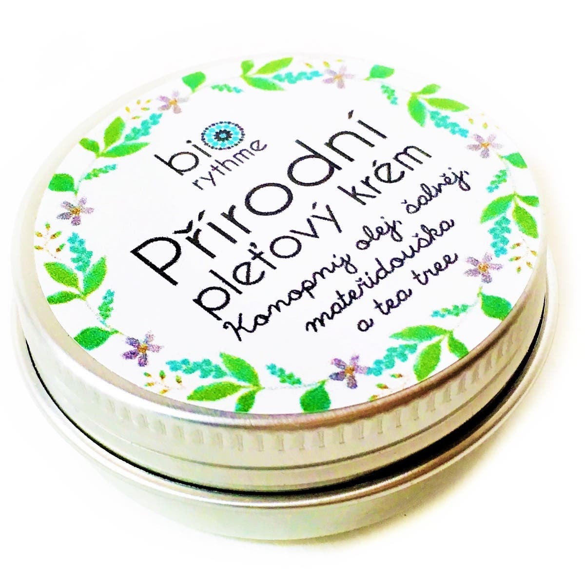 Biorythme Přírodní pleťový krém "Anti-pupínek" – Konopný olej šalvěj mateřídouška a tea tree 30 ml