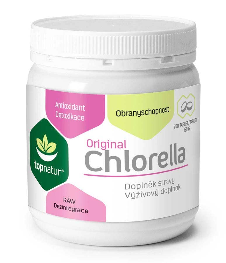Topnatur Chlorella 200mg 750 tablet