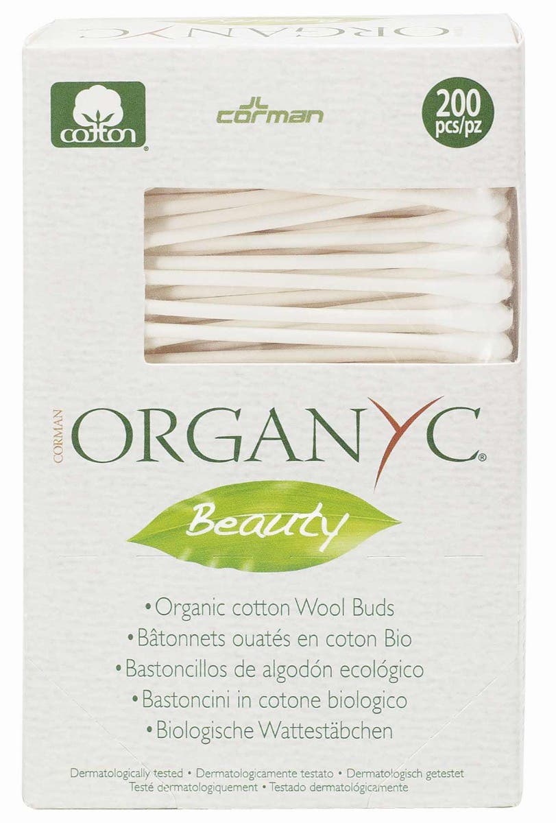 Organyc Čistící tyčinky  BIO 200 ks Obrázek