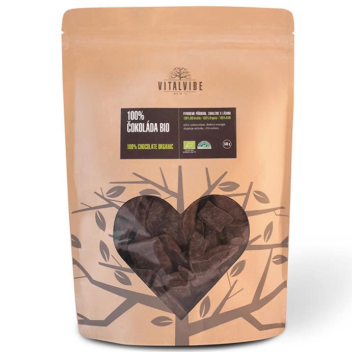 Vitalvibe Čokoláda Criollo 100% BIO 500 g