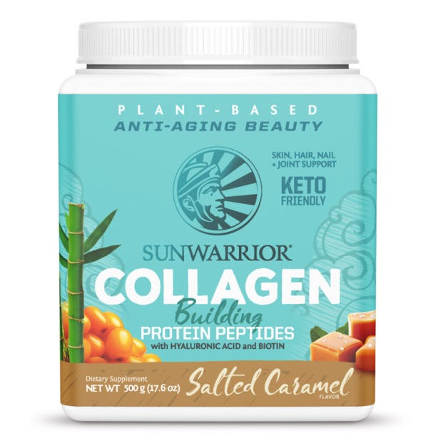 Collagen Builder slaný karamel 500g SUNWARRIOR Obrázek