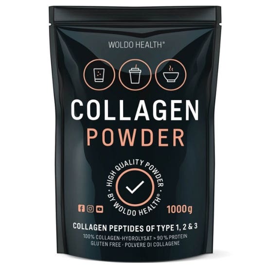 WoldoHealth Kolagen s aminokyselinami 1 kg