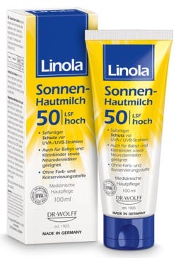 Linola Sun lotion SPF 50 100 ml
