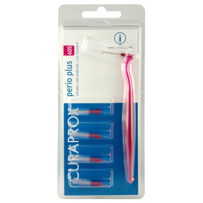 Curaprox CPS 405 Perio Plus mezizubní kartáček tmavě červený 5 ks