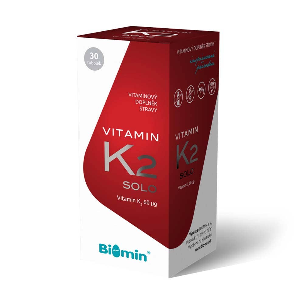 Biomin Vitamin K2 30 kapslí koupíte na Vitalpoint.cz