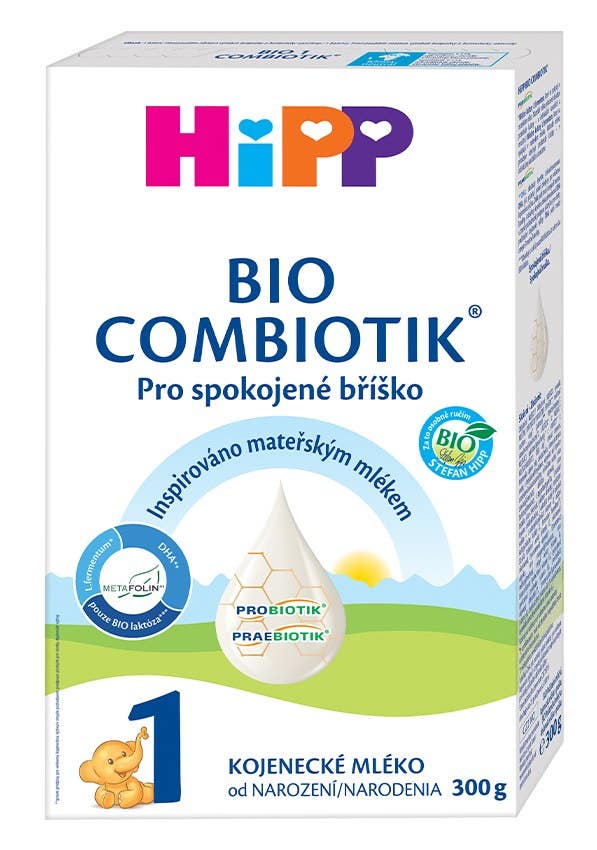 HiPP 1 BIO Combiotik Počáteční mléčná kojenecká výživa 300 g