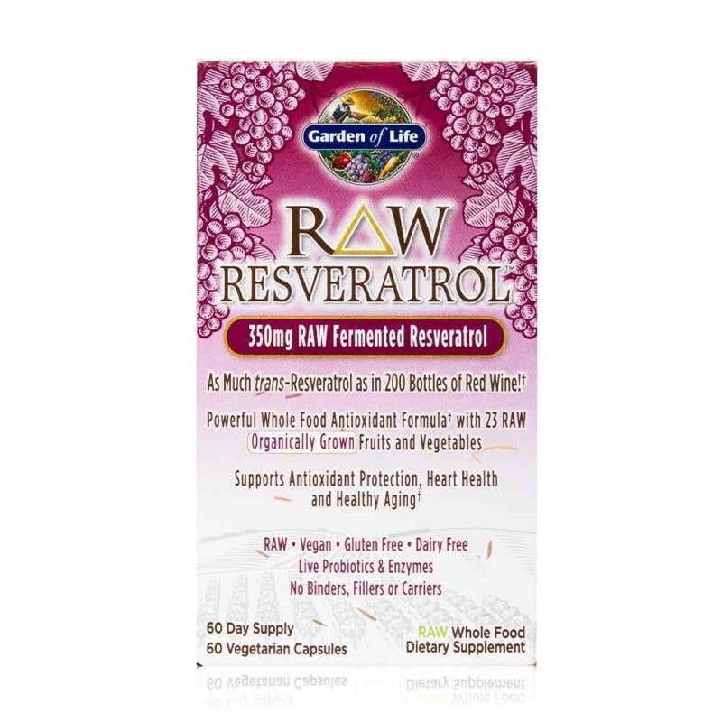 Garden of Life Resveratrol - RAW 60 kapslí