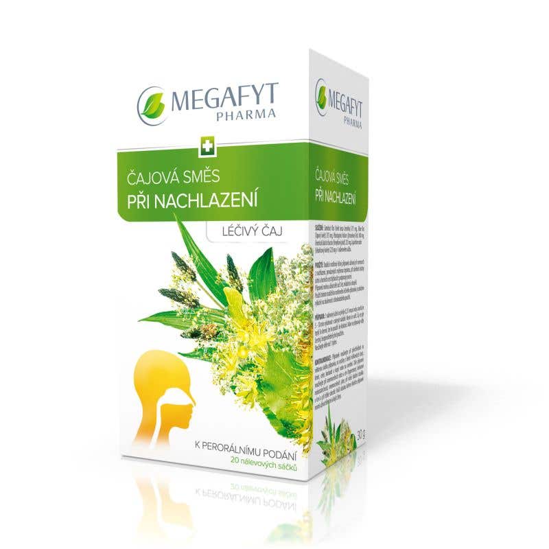 Megafyt léčivý čaj při nachlazení 20 nálevových sáčků