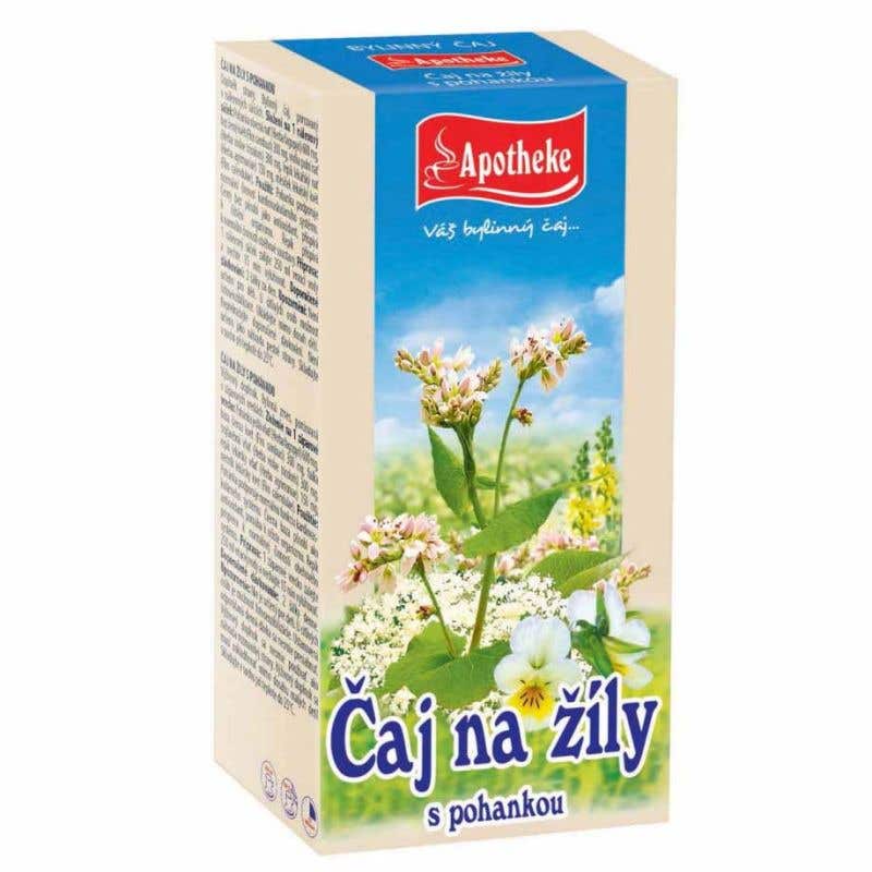 Apotheke Čaj na žíly s pohankou 20 nálevových sáčků