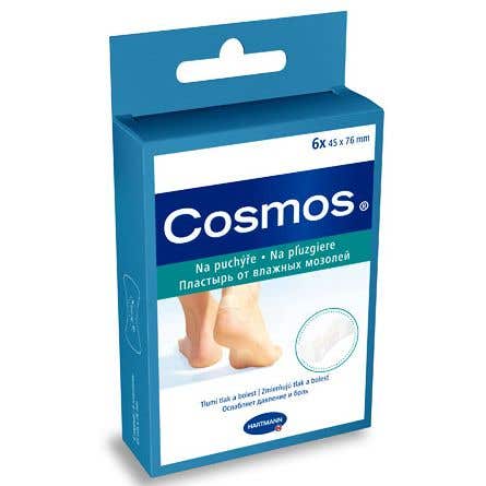 Cosmos Náplast na puchýře na patě 76 x 45 mm 5 ks