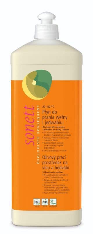 Sonett Olivový prací gel na vlnu a hedvábí 1 l