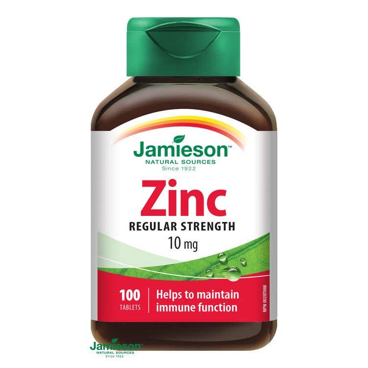 Jamieson Zinek 10 mg 100 tablet