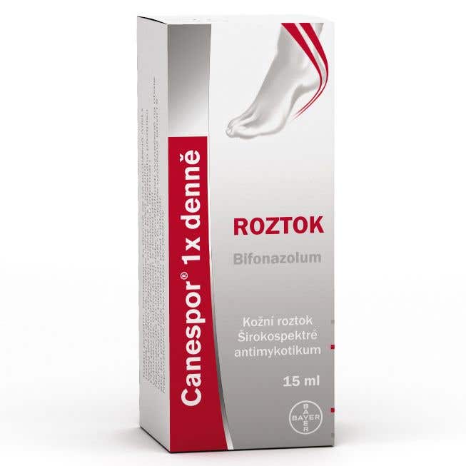 Canespor 1x denně roztok 15 ml