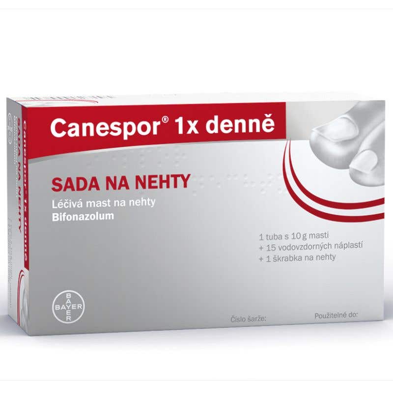 Canespor 1x denně sada na nehty