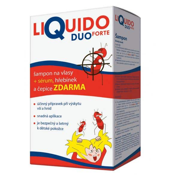 LiQuido Duo Forte šampon na vši 200 ml + sérum 125 ml