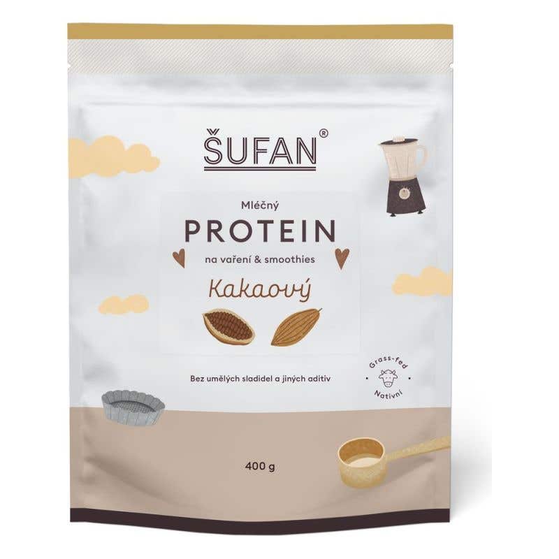 Šufan Mléčný protein na vaření – kakaový 400 g