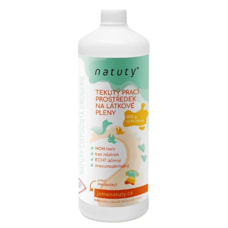 Natuty Tekutý prací prostředek na látkové pleny 1000 ml