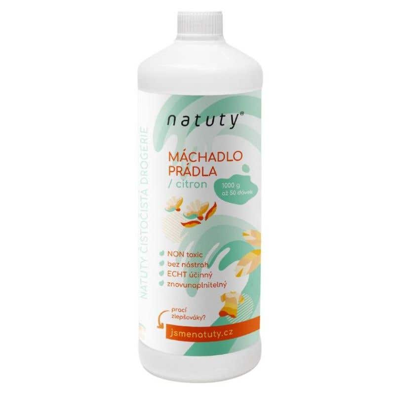 Natuty Máchadlo prádla s vůní citronu 1000 ml