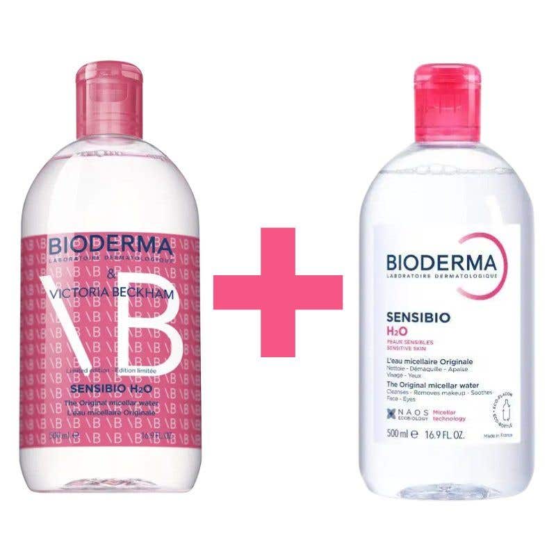 Bioderma Sensibio H2O Micelární odličovací voda 2x 500 ml 1+1 výhodná cena