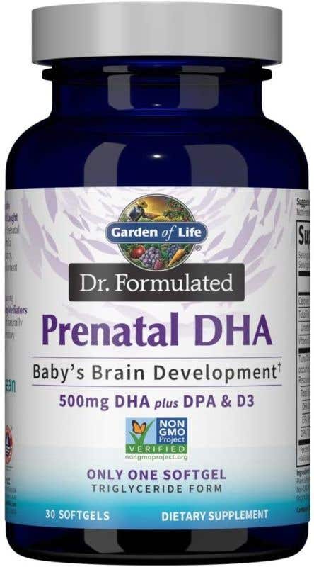 Garden of life Dr.Formulated Prenatal DHA 30 kapslí
