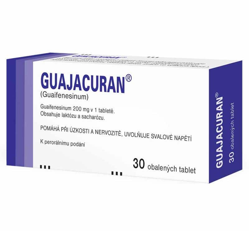 Guajacuran 200mg 30 dražé
