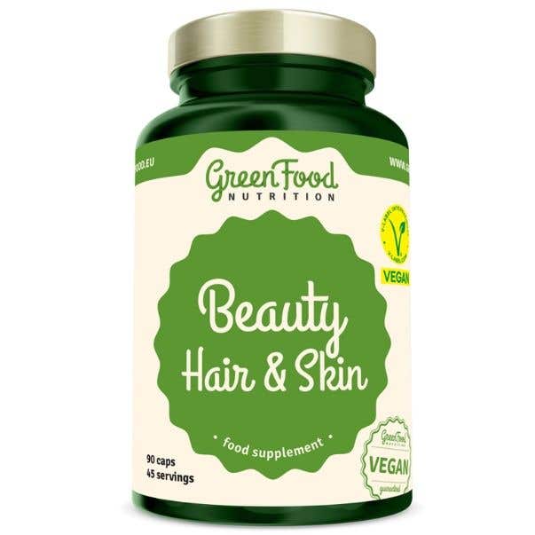 GreenFood Nutrition Beauty Hair & Skin 90 kapsúl
