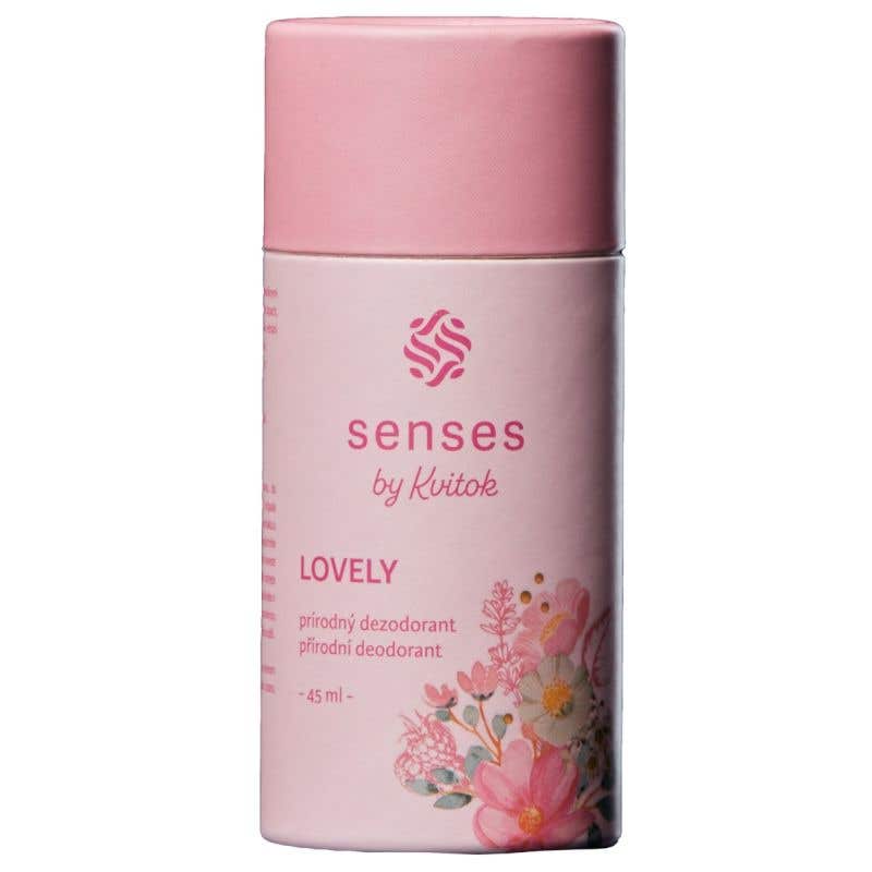 Kvitok Tuhý deodorant Senses - Lovely 45 ml