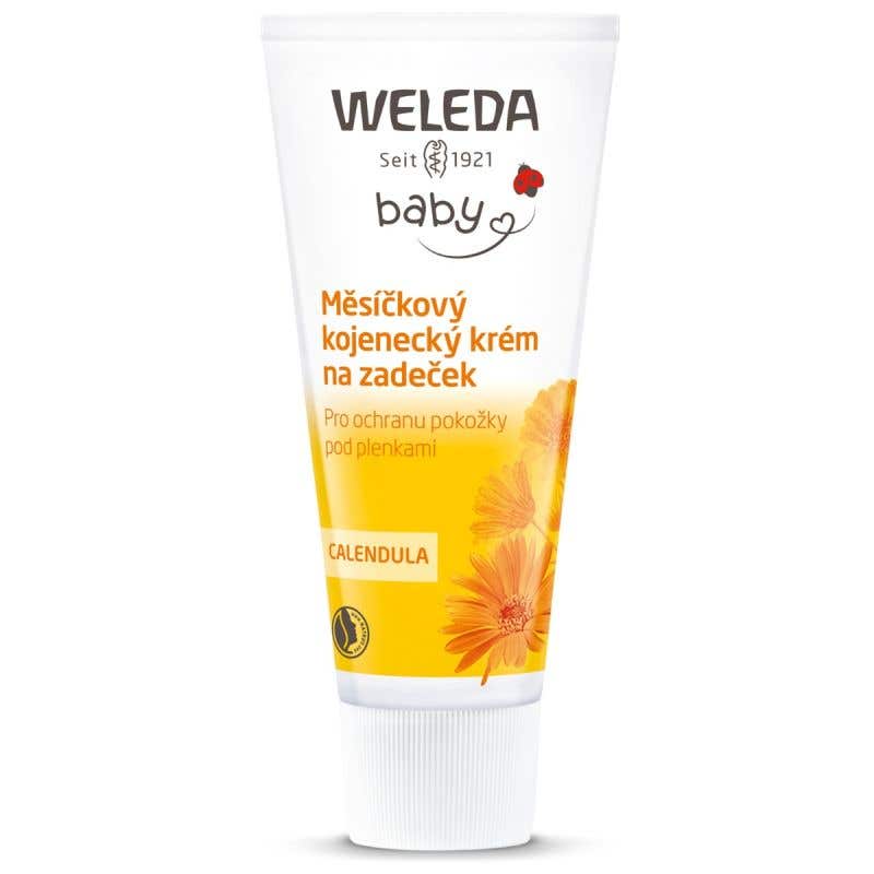 Weleda Měsíčkový kojenecký krém na zadeček 75 ml