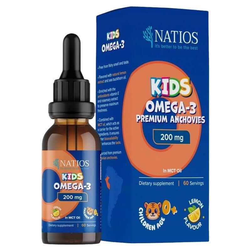 Natios Kids Omega 3 Premium Anchovies 30 ml