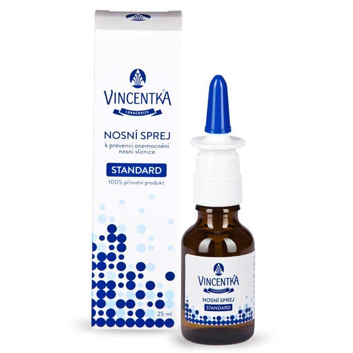 Vincentka Nosní sprej Standard 25ml