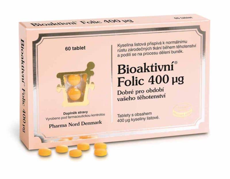 Pharma Nord Bioaktivní Folic - Kyselina listová 60 tablet