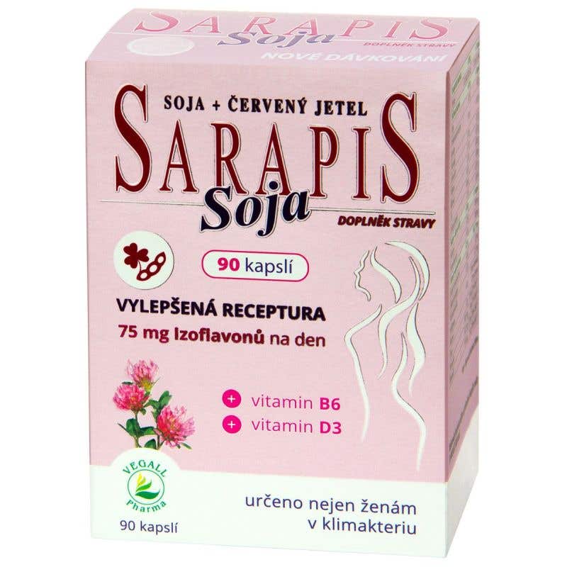 Sarapis soja 90 kapslí
