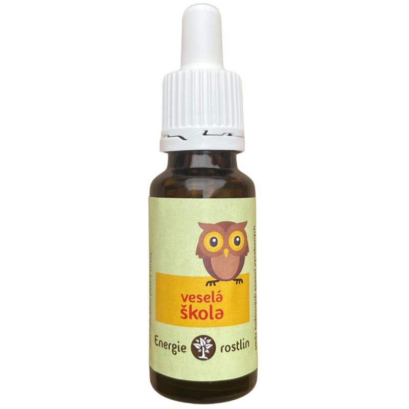 Energie rostlin Bachovy esence - Veselá škola 20 ml