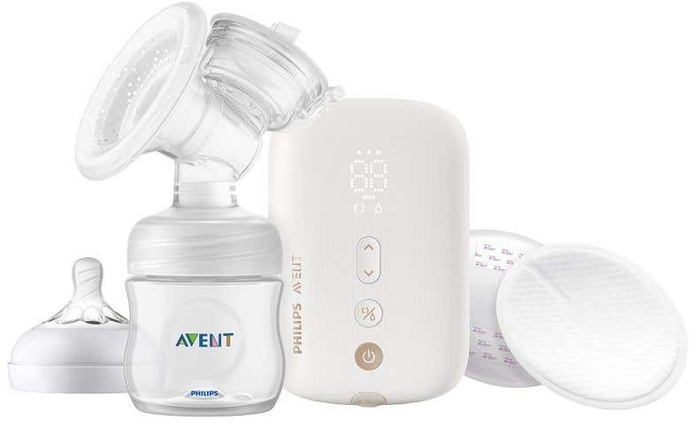 Avent Odsávačka materského mlieka elektronická Premium dobíjacia SCF396 1 ks