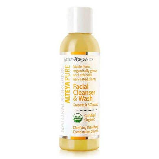 Alteya Organics Čistící gel na obličej s grepem a pakostem 150 ml