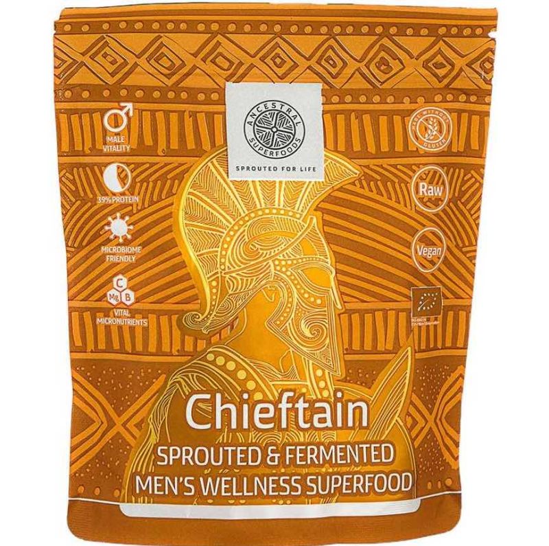 Ancestral Superfoods Chieftain – Podpora zdraví a síly pro muže BIO 200 g