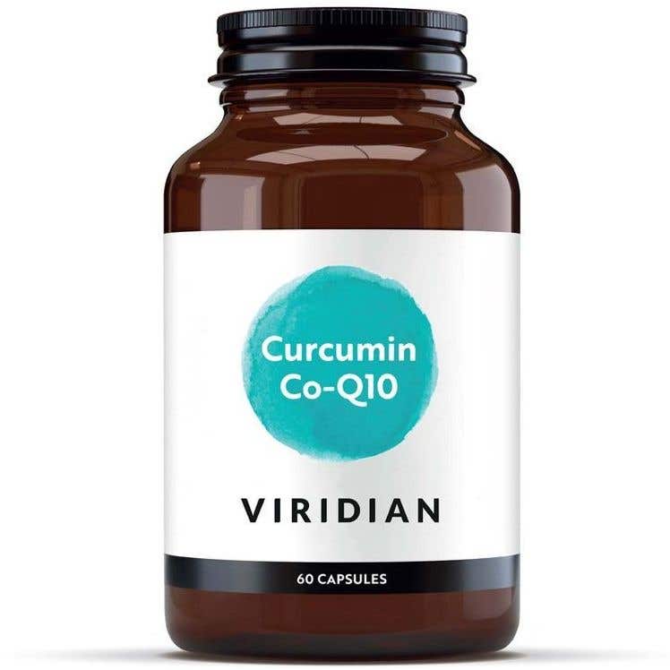 Viridian Kurkumin a Koenzym Q10 60 kapslí