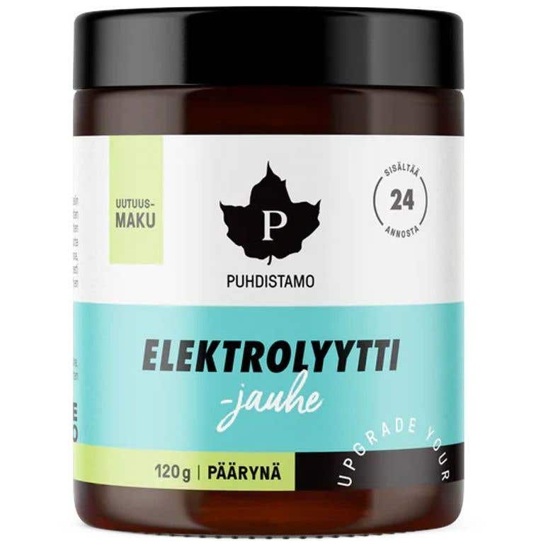 Puhdistamo Electrolyte Powder Pear - Iontový prášek - hruška 120 g