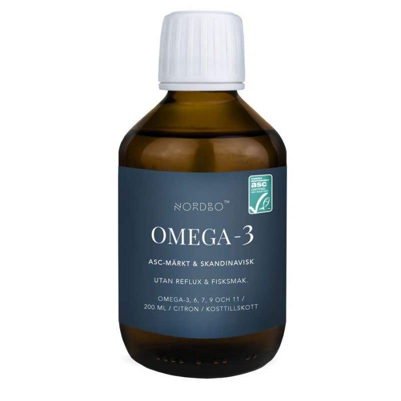 Nordbo Scandinavian Omega 3 Trout Oil - Rybí olej 200 ml