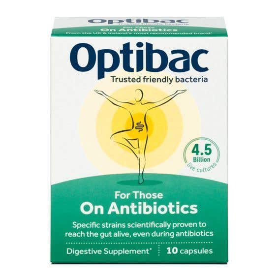 Optibac On Antibiotics Probiotika při antibiotikách 10 kapslí