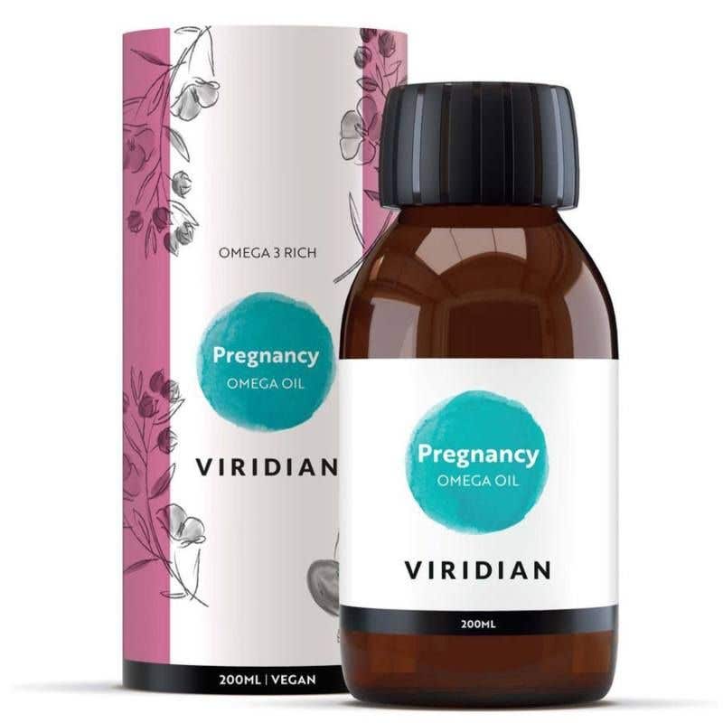 Viridian Pregnancy Omega Oil - Olej na podporu těhotných 200 ml