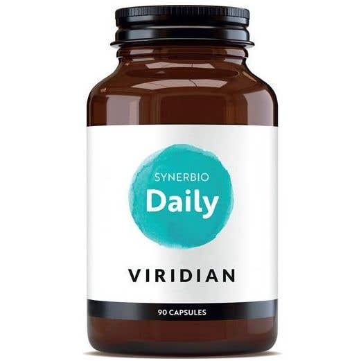 Viridian Synerbio Daily 90 kapslí (Směs probiotik a prebiotik)