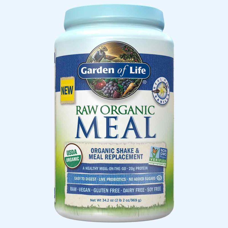 Garden of Life RAW Organic Meal - Vanilka 969 g