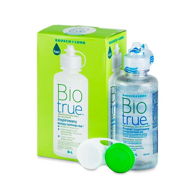 Biotrue roztok na kontaktní čočky 120 ml 