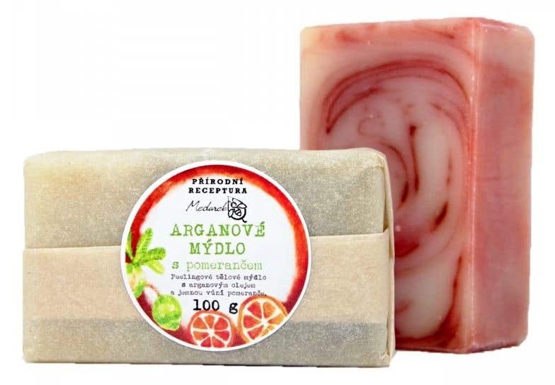 Medarek Arganové mýdlo s pomerančem 100 g