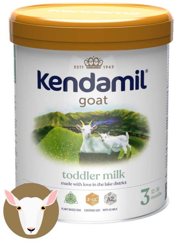 Kendamil Kozí batolecí mléko 3 DHA+ 800 g