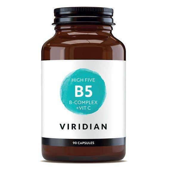 Viridian High Five B5 Complex with Magnesium Ascorbate 90 kapslí