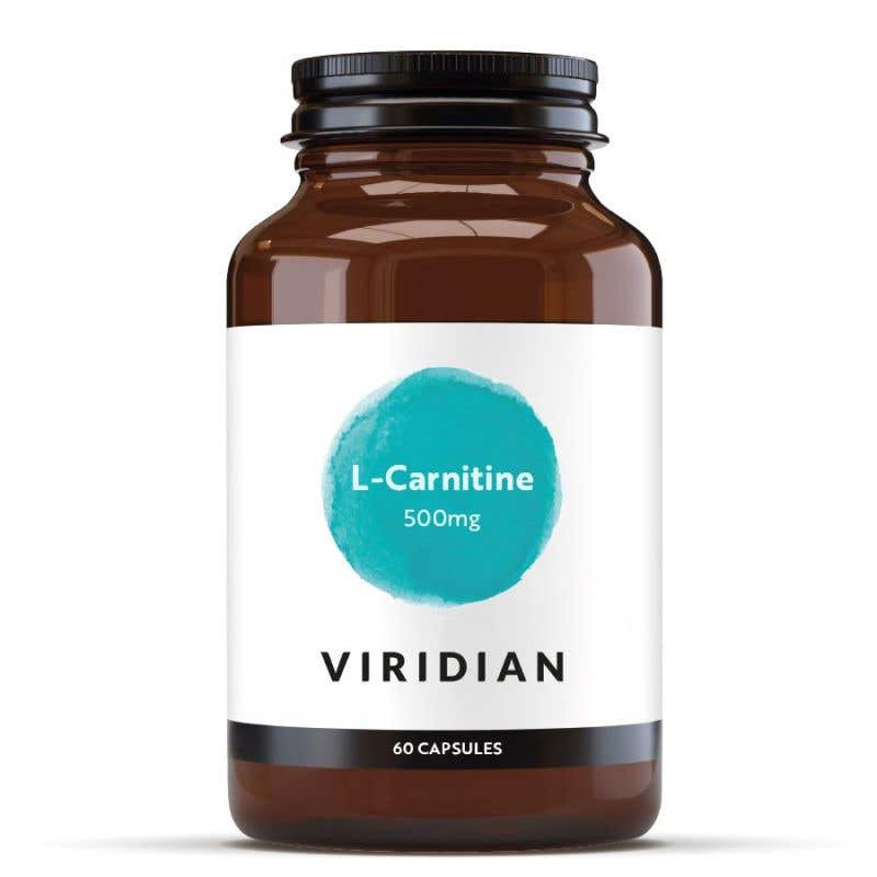 Viridian L-Carnitine 500 mg 60 kapslí