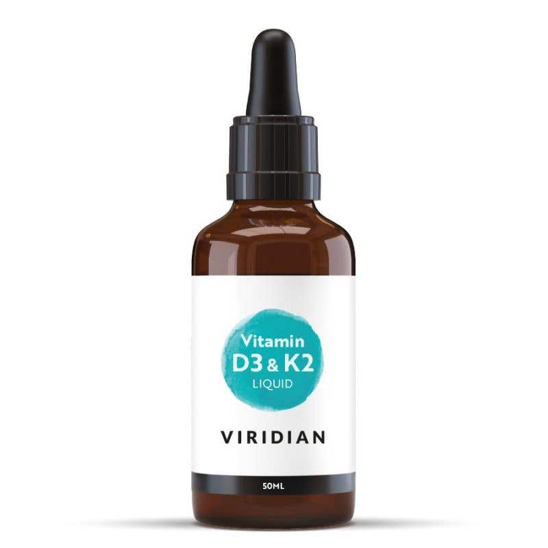 Viridian Vitamin D3 & K2 liquid 50 ml
